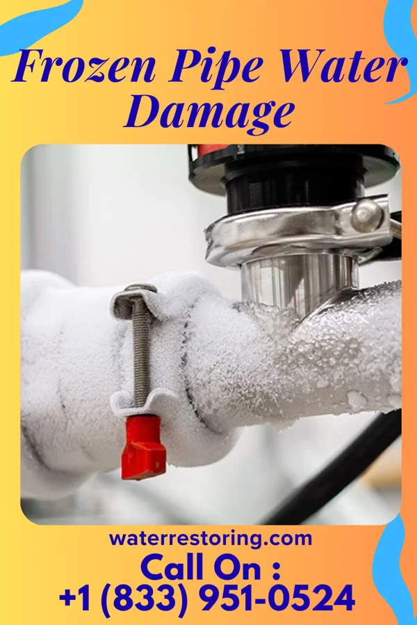 Frozen Pipe Water Damage in Hugo, OK